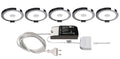 Deko-Light Spiegel Rund 5er Bundle 4,5W Silber Chrom