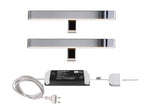 Deko-Light Spiegel Line I 2er Bundle 8W Silber Chrom