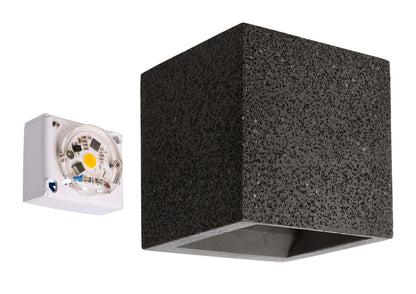 Deko-Light Abdeckung für Mini Cube Base  Grau Granit
