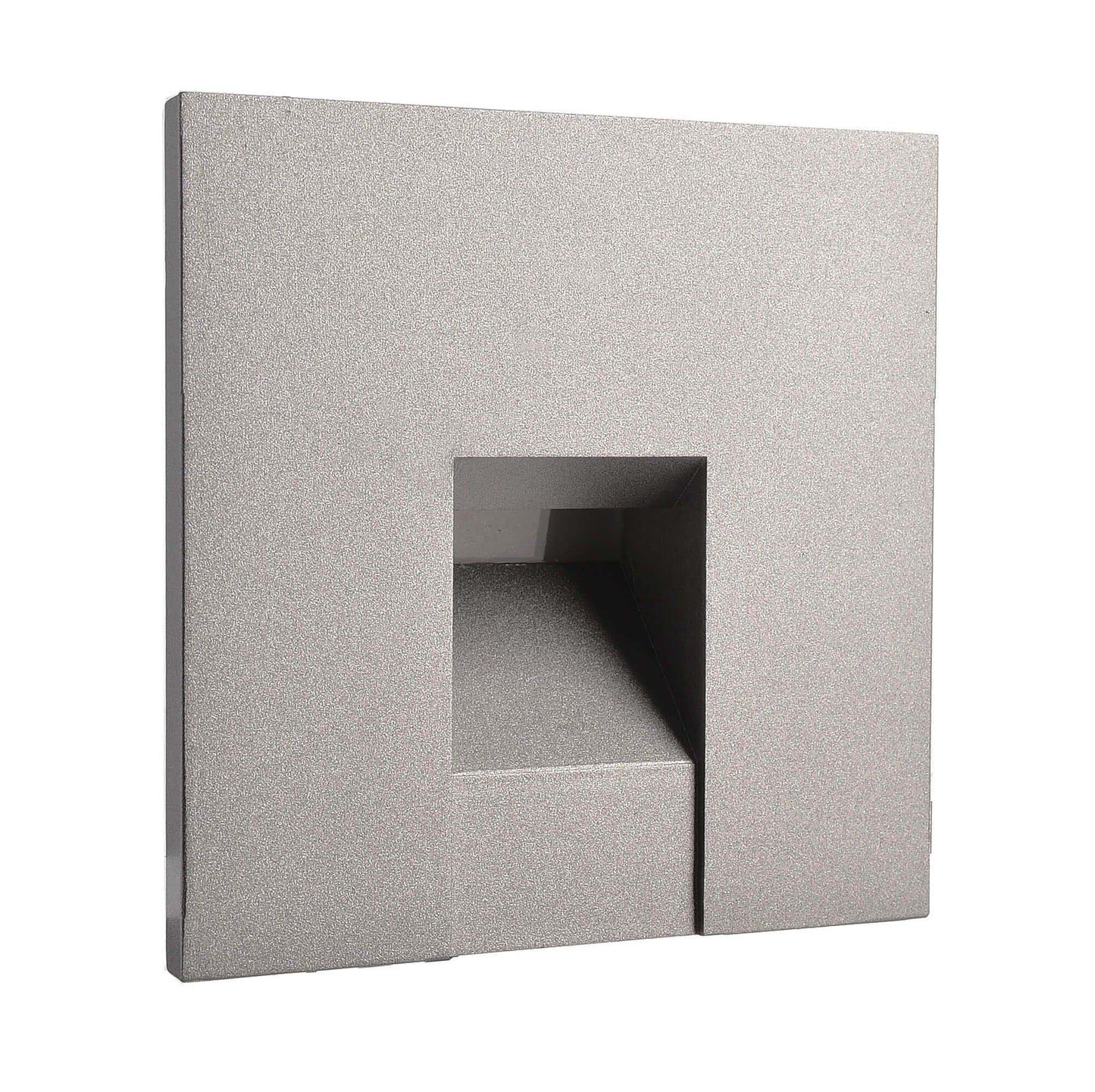 Deko-Light Abdeckung eckig grau für Alwaid  Weißaluminium RAL 9006