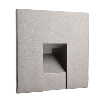 Deko-Light Abdeckung eckig grau für Alwaid  Weißaluminium RAL 9006