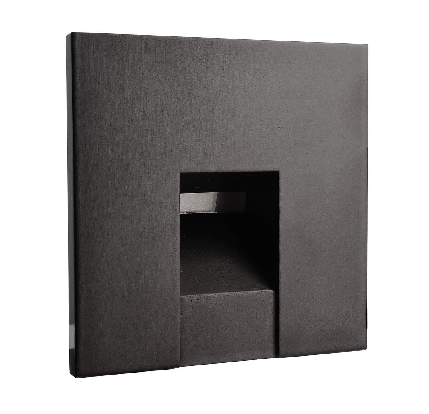 Deko-Light Abdeckung eckig schwarz für Alwaid  Tiefschwarz RAL 9005