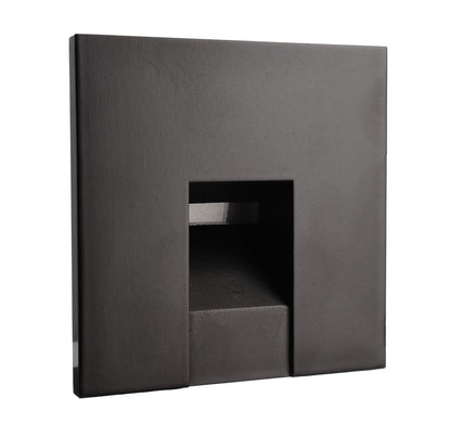 Deko-Light Abdeckung eckig schwarz für Alwaid  Tiefschwarz RAL 9005