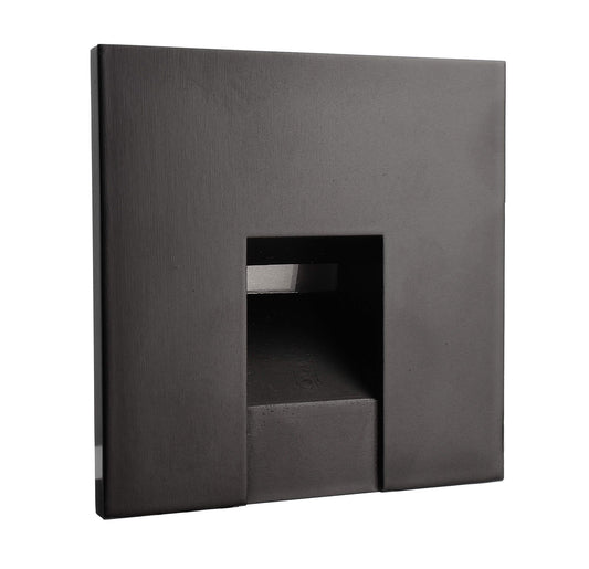 Deko-Light Abdeckung eckig schwarz für Alwaid  Tiefschwarz RAL 9005