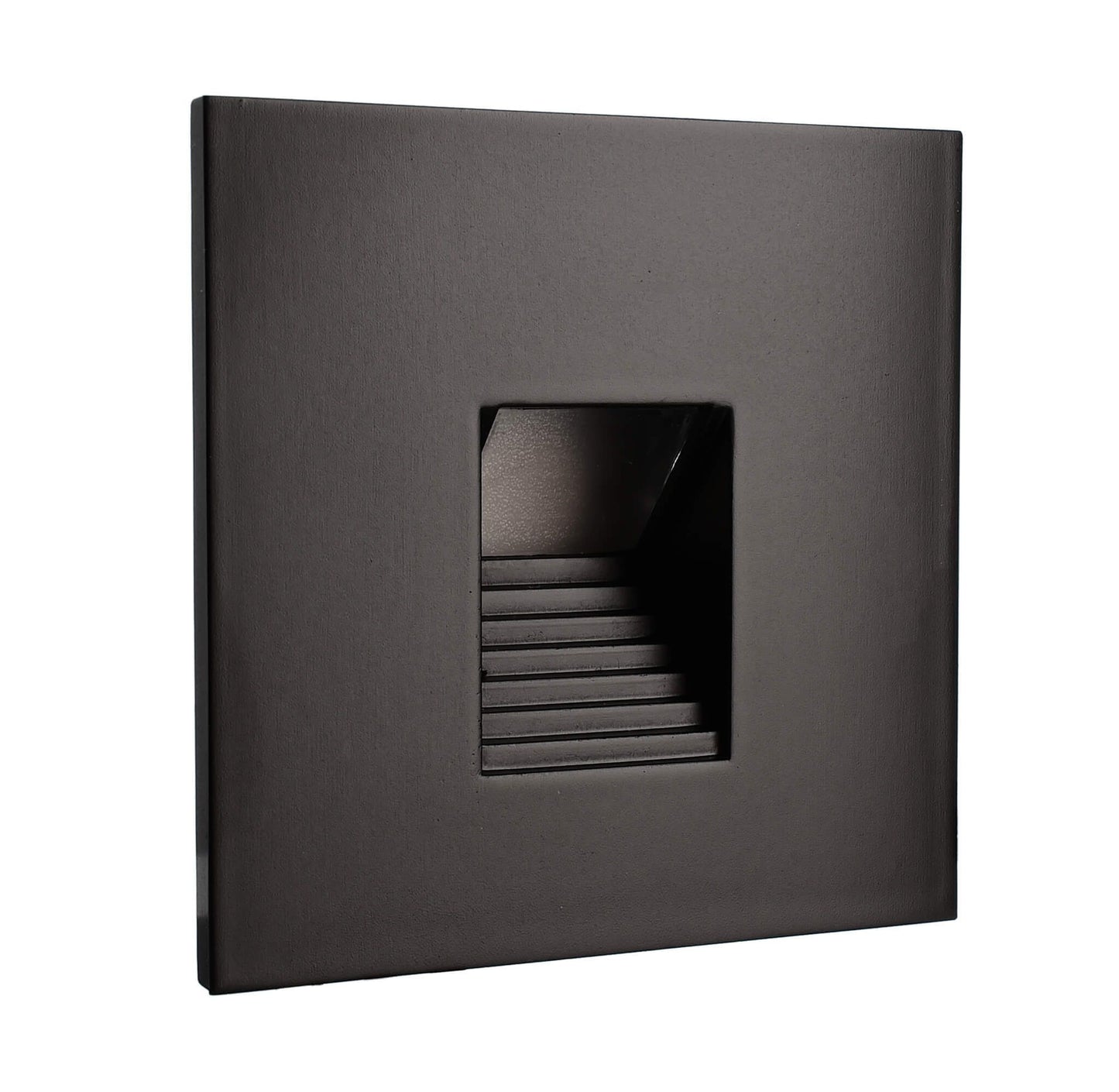 Deko-Light Abdeckung eckig schwarz Stufe für Alwaid  Tiefschwarz RAL 9005