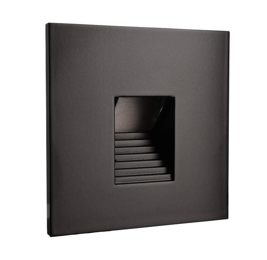 Deko-Light Abdeckung eckig schwarz Stufe für Alwaid  Tiefschwarz RAL 9005