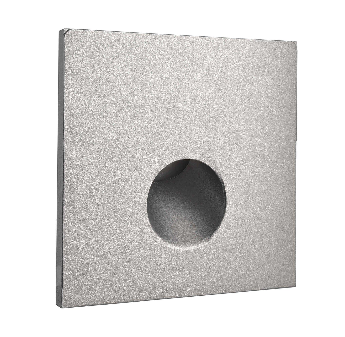 Deko-Light Abdeckung eckig grau Auge für Alwaid  Weißaluminium RAL 9006