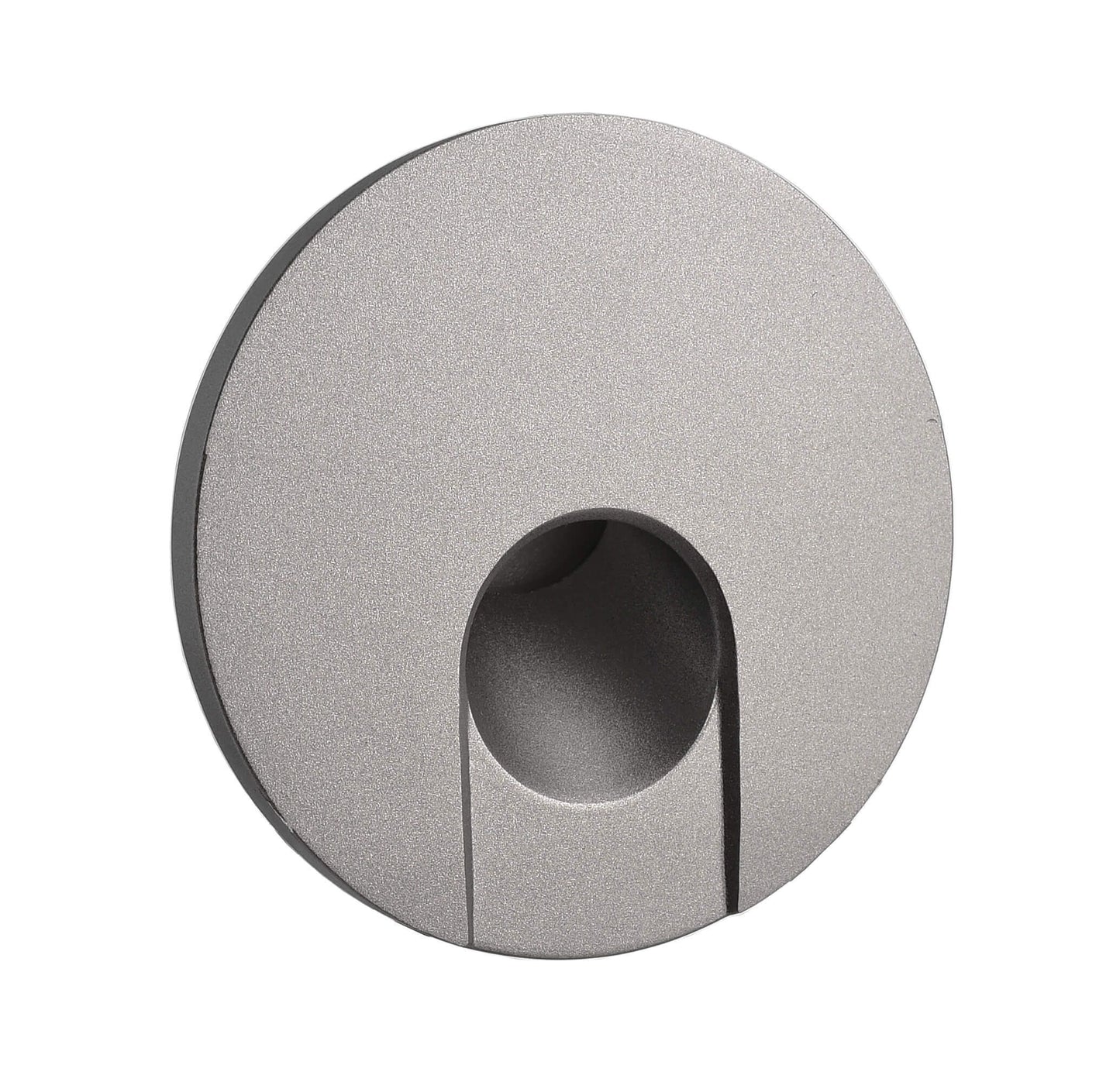 Deko-Light Abdeckung rund grau Auge für Alwaid  Weißaluminium RAL 9006