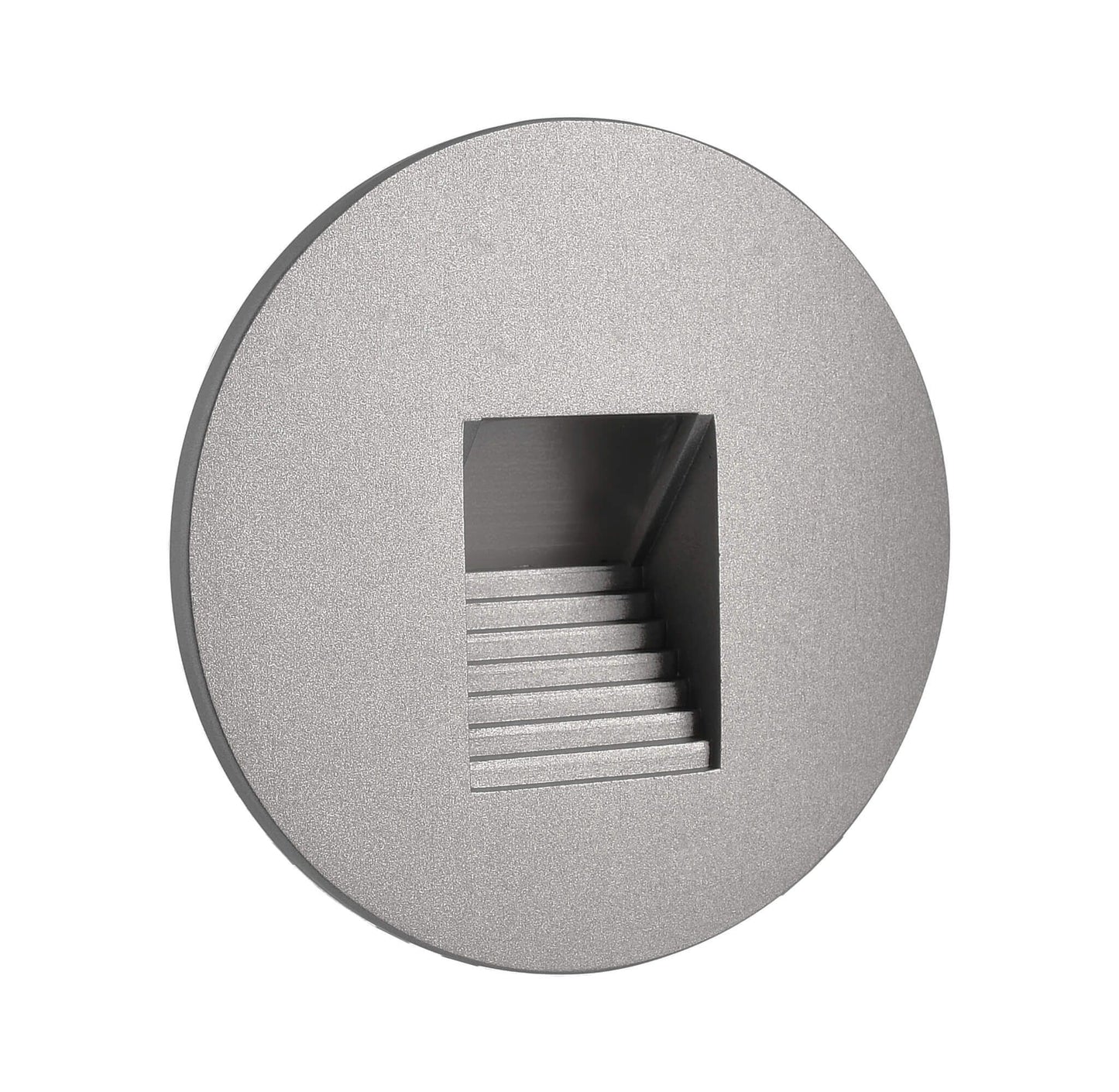 Deko-Light Abdeckung rund grau Stufe für Alwaid  Weißaluminium RAL 9006