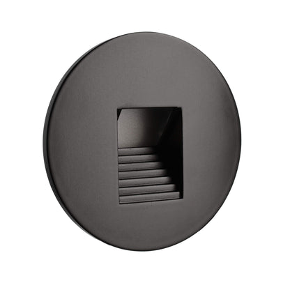 Deko-Light Abdeckung rund schwarz Stufe für Alwaid  Tiefschwarz RAL 9005