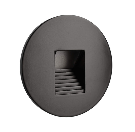 Deko-Light Abdeckung rund schwarz Stufe für Alwaid  Tiefschwarz RAL 9005