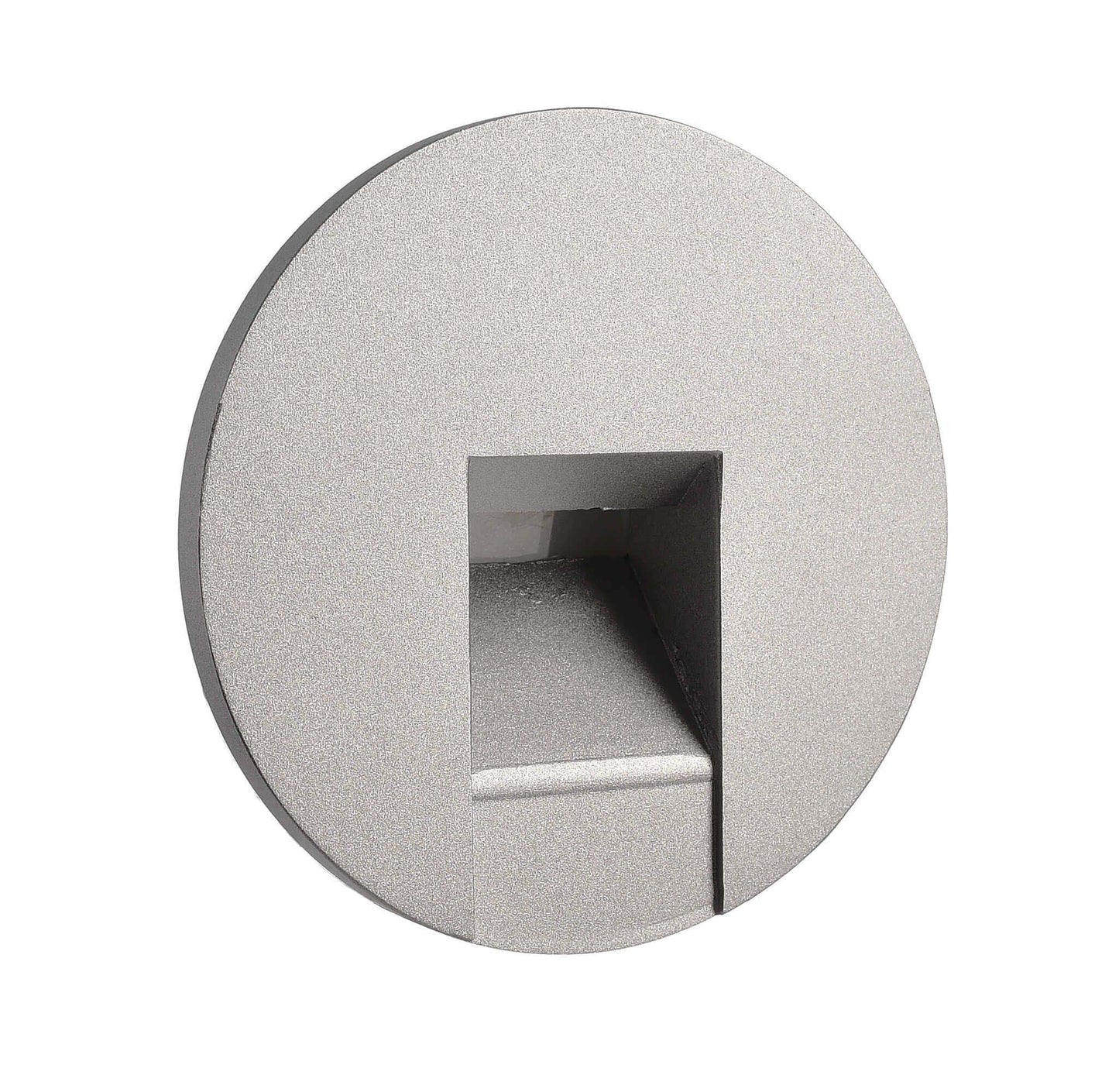 Deko-Light Abdeckung rund grau für Alwaid  Weißaluminium RAL 9006