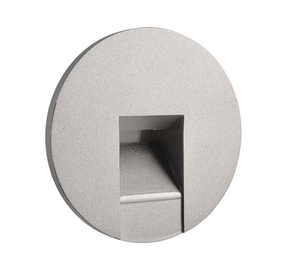 Deko-Light Abdeckung rund grau für Alwaid  Weißaluminium RAL 9006