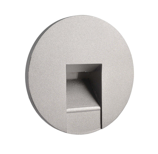 Deko-Light Abdeckung rund grau für Alwaid  Weißaluminium RAL 9006