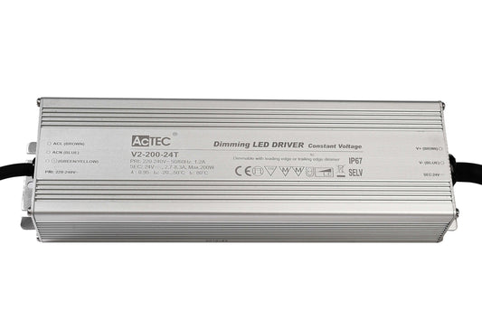 Deko-Light IP, DIM, CV, V2-200-24T  Silber
