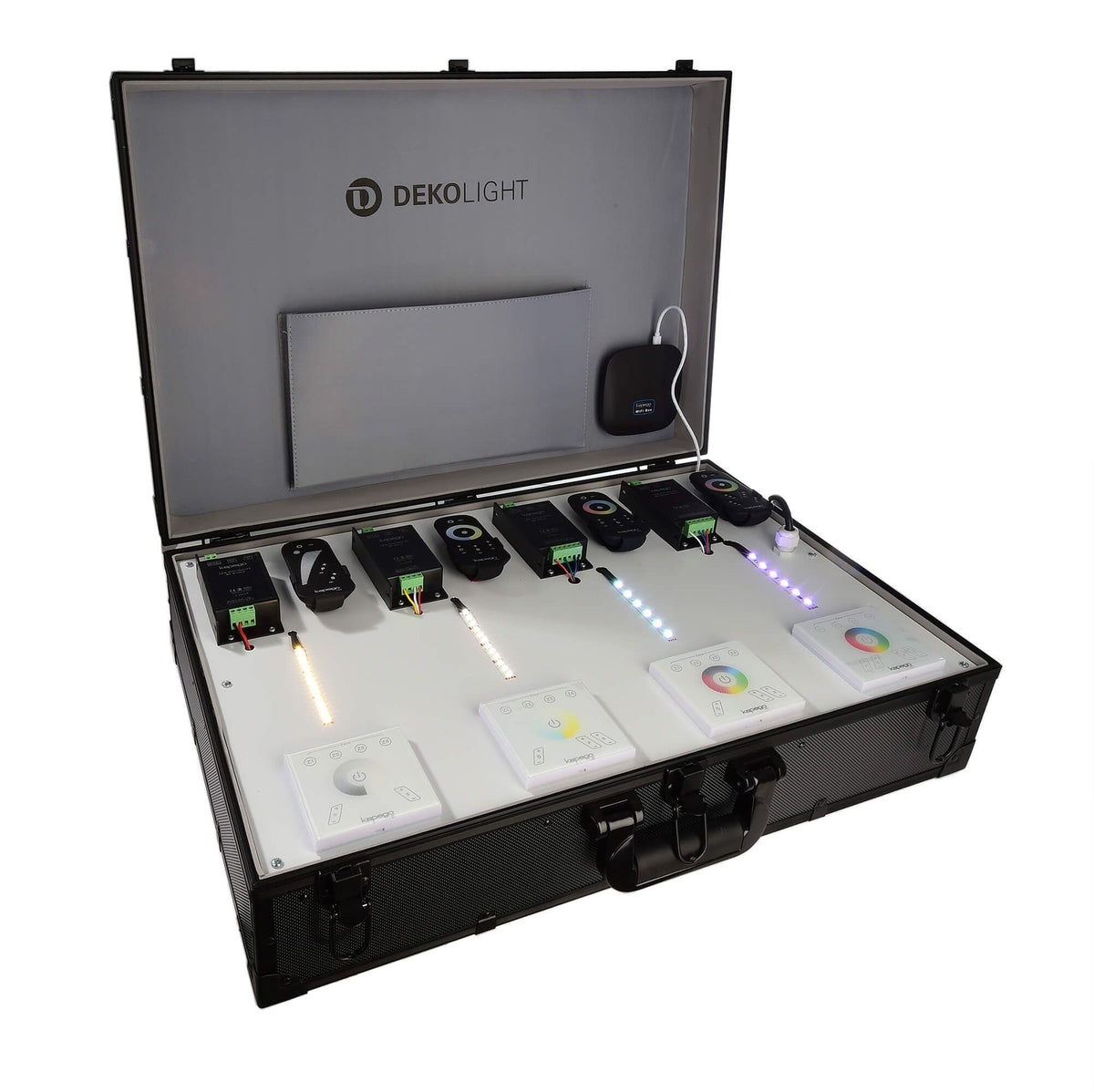 Deko-Light Musterkoffer RF Technik