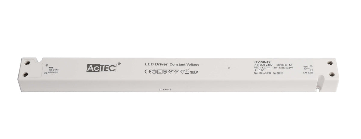Deko-Light LONG-FLAT, CV, LT-150-12  Schwarz