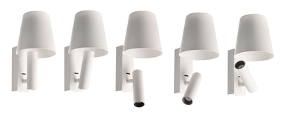 Deko-Light Wandaufbauleuchte Alwa I 3,5W Verkehrsweiß RAL 9016