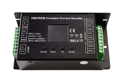 Deko-Light DMX/RDM 4 CH CC Decoder  Schwarz