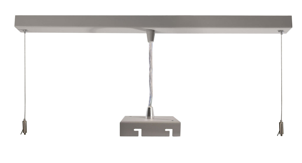 Deko-Light Deckenabhängung für Deckenaufbauleuchte Draconis  Weißaluminium RAL 9006