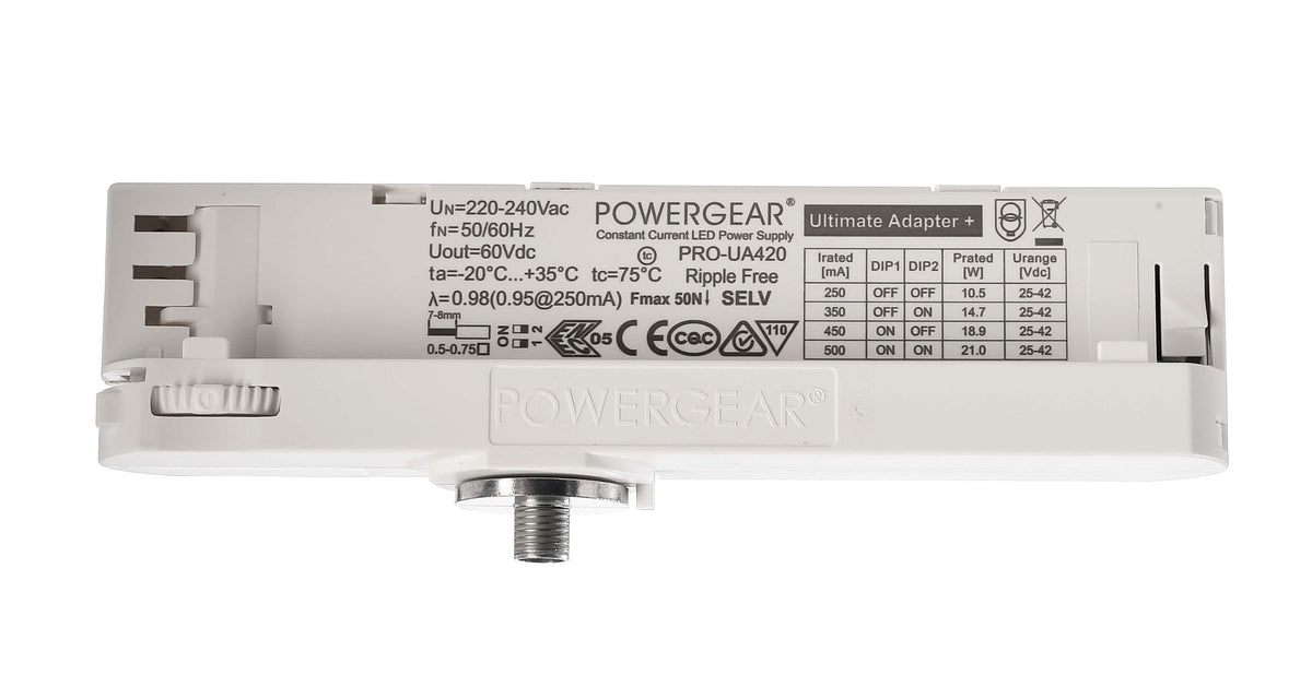 Deko-Light Multi CC, PRO-UA420-W Schienensystem 3-Phasen 230V  Reinweiß RAL 9010
