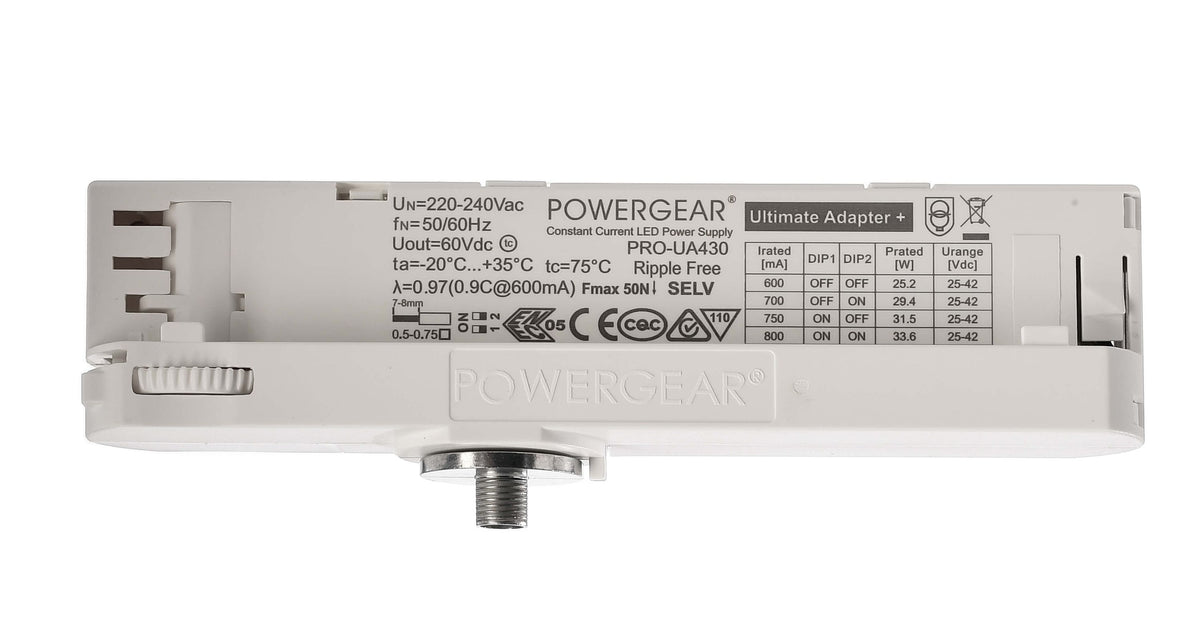 Deko-Light Multi CC, PRO-UA430-W Schienensystem 3-Phasen 230V  Reinweiß RAL 9010