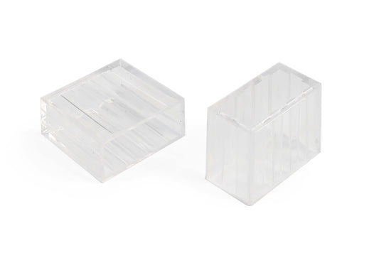 Deko-Light Endkappen Set 2 St. für 230V LED Stripe  Weiß