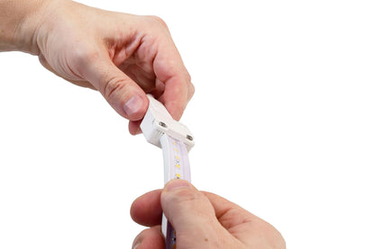 Deko-Light Einspeisekabel mit Schutzkontakt-Stecker für 230V LED Stripe  Weiß