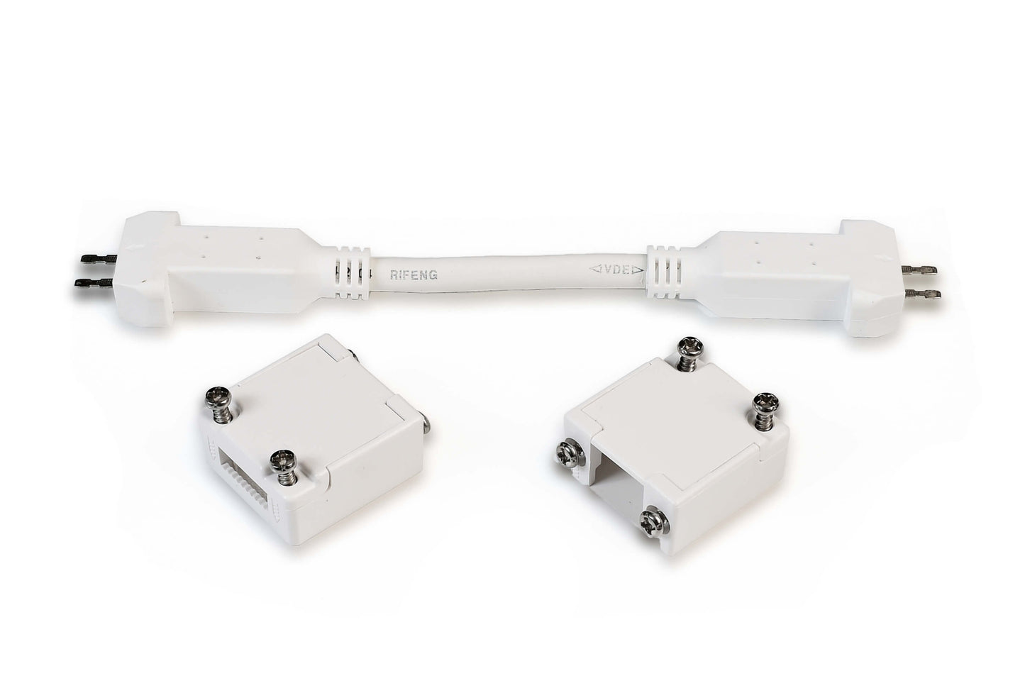 Deko-Light Flex Verbinder für 230V LED Stripee  Weiß