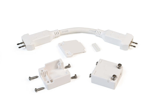 Deko-Light Flex Verbinder für 230V LED Stripee  Weiß