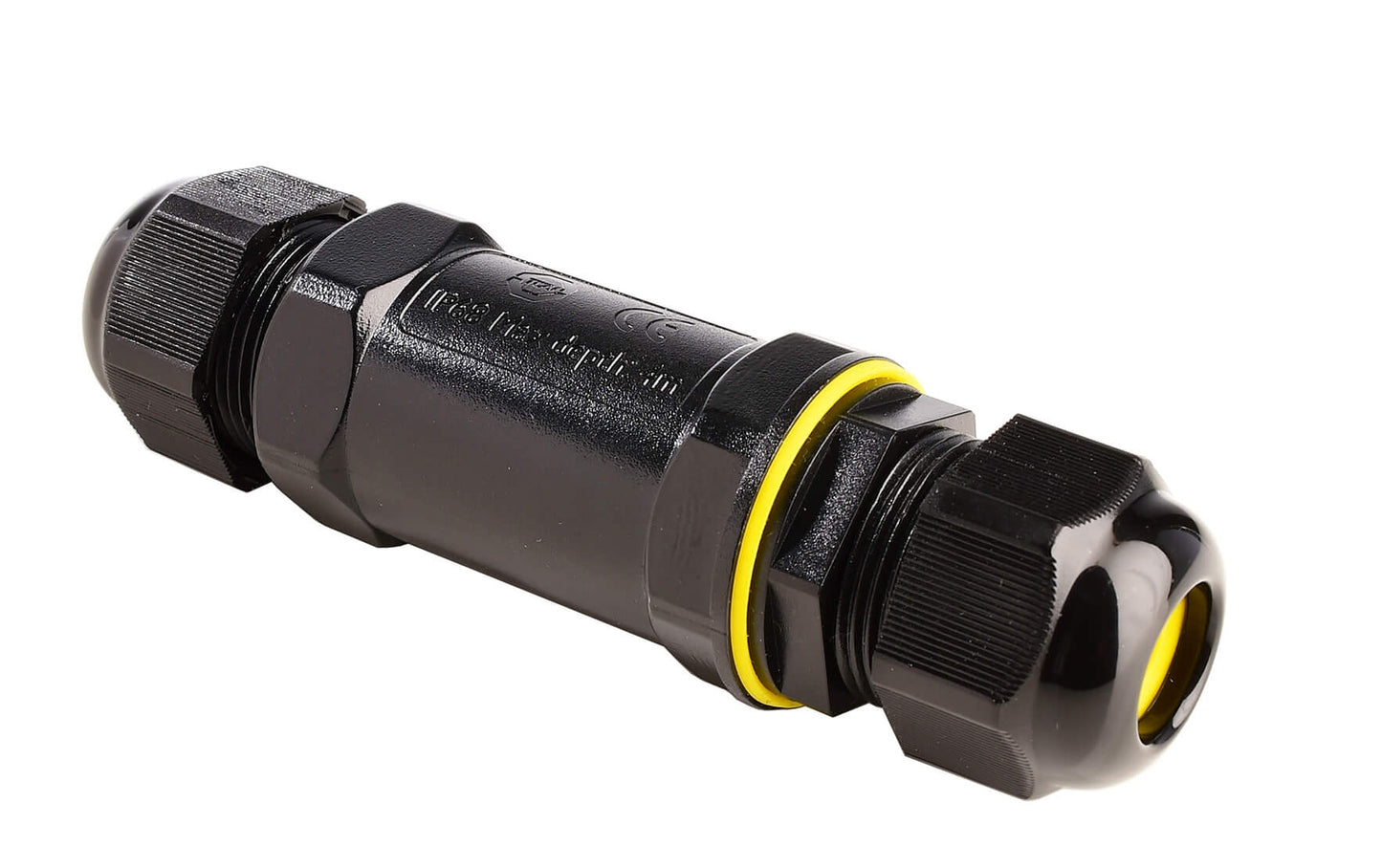Deko-Light Outdoor Multi Kabelverbinder für 2 Kabel 4-14 mm, 2-5 Adern 0.5-4 mm², max. 450V AC/24A  Schwarz