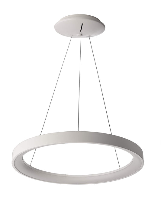 Deko-Light Merope 480mm 35W Verkehrsweiß RAL 9016 sandgestrahlt