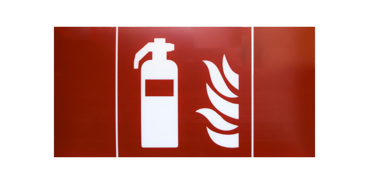Deko-Light Sonderpiktogramm Feuerlöscher Rot  Rot