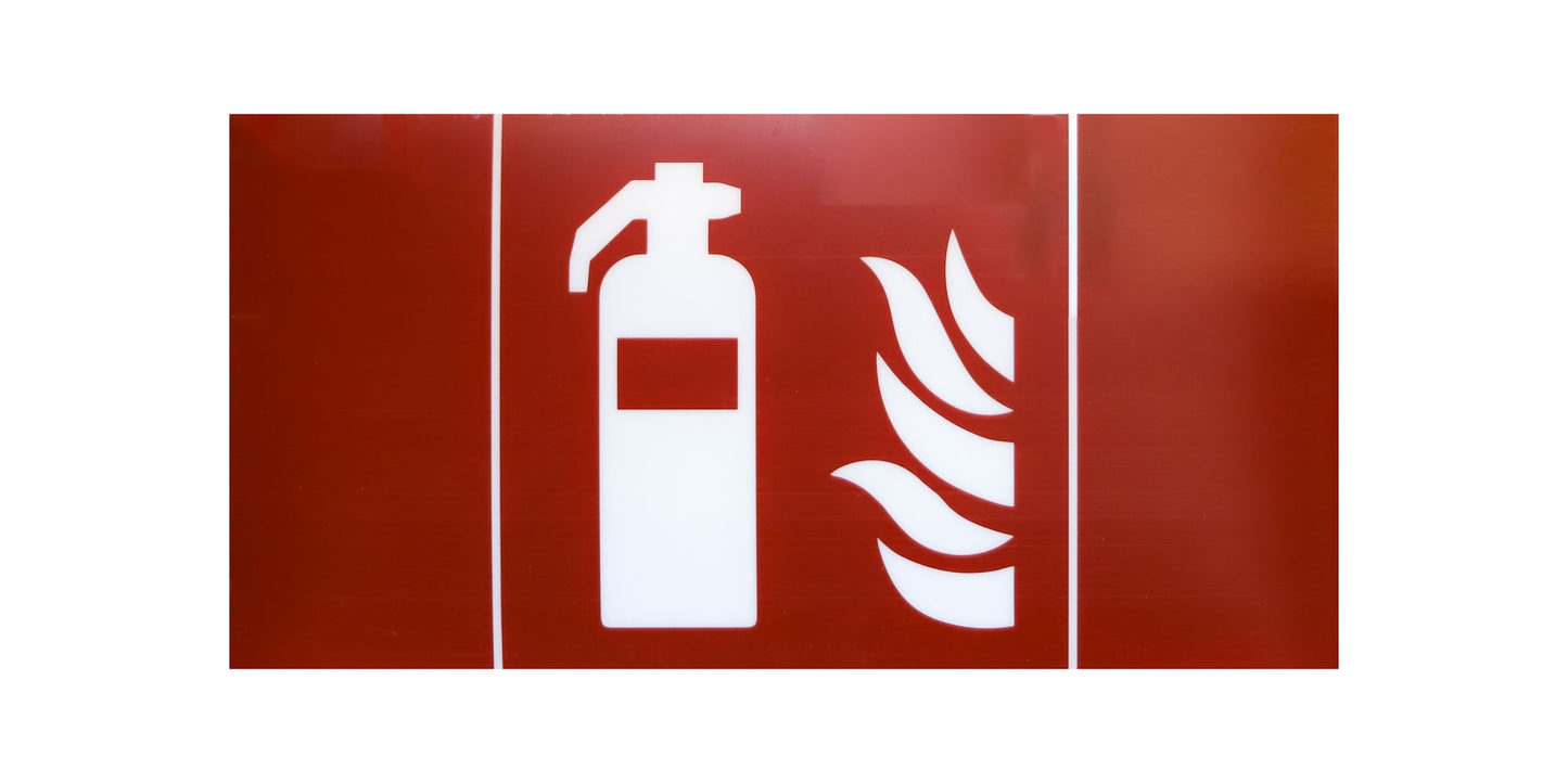 Deko-Light Sonderpiktogramm Feuerlöscher Rot  Rot