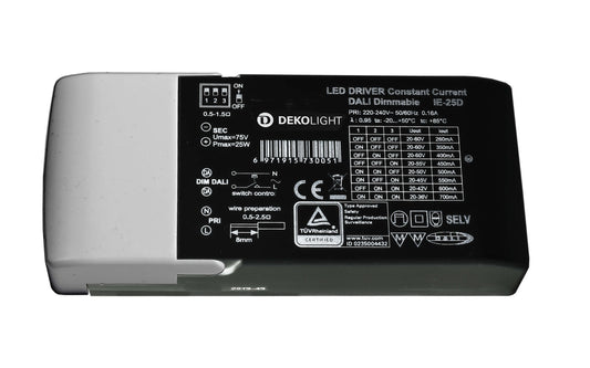 Deko-Light BASIC, DIM, Multi CC, IE-25D  Schwarz