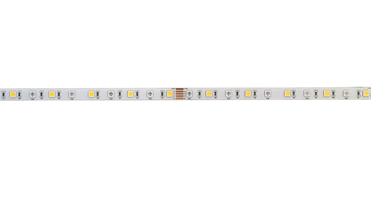 Deko-Light 5050-60-24V-RGB+4000K-5m-Silikon 65W Weiß