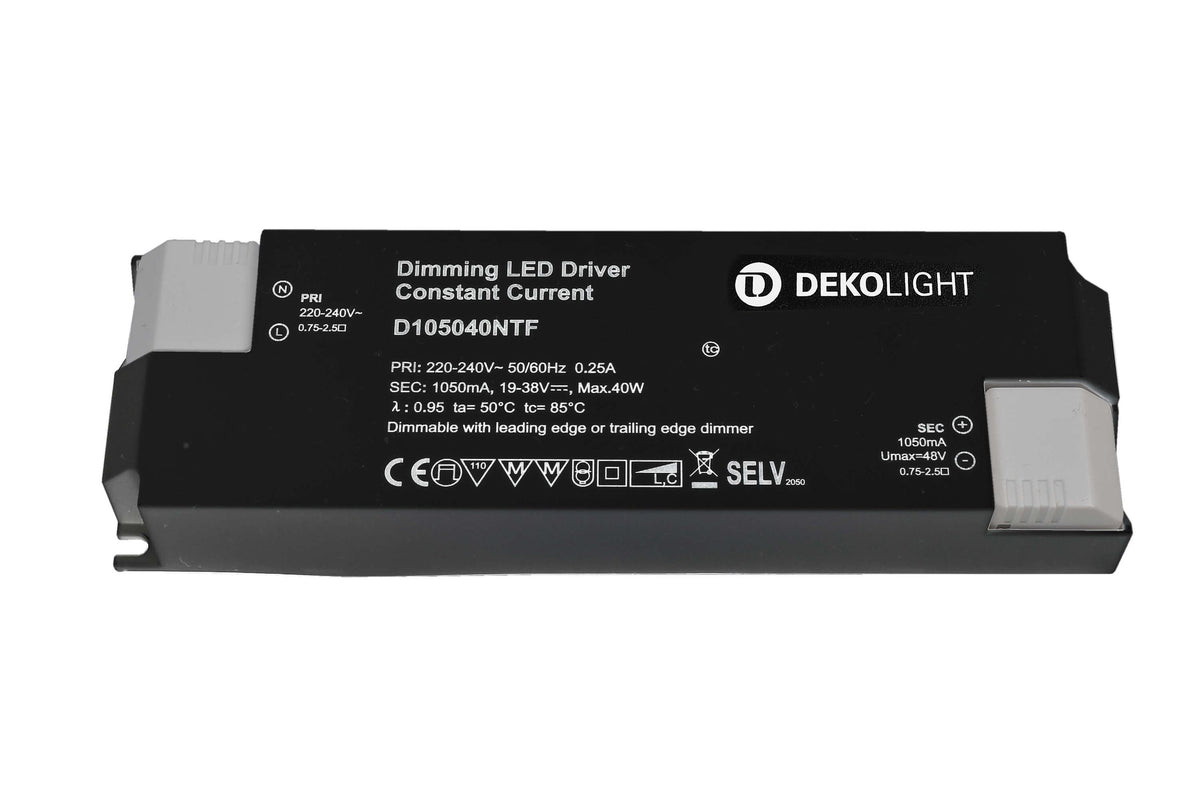 Deko-Light BASIC, DIM, CC, D105040NTF/40W  Schwarz