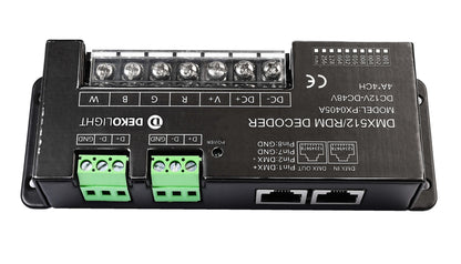 Deko-Light 4 Kanal LED DMX Dimmer 12-48V  Schwarz