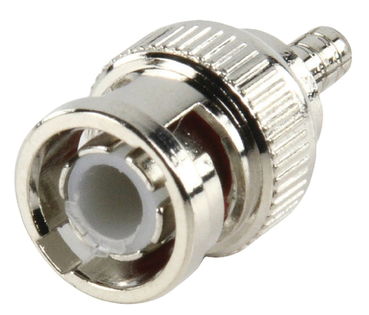 Valueline Stecker BNC 2.55 mm Male Metall Silber