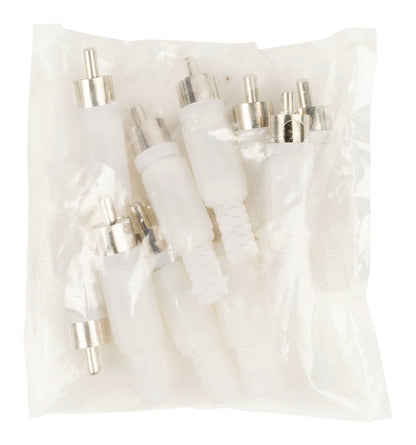 Valueline Cinch RCA PVC Weiss