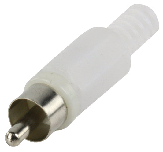Valueline Cinch RCA PVC Weiss