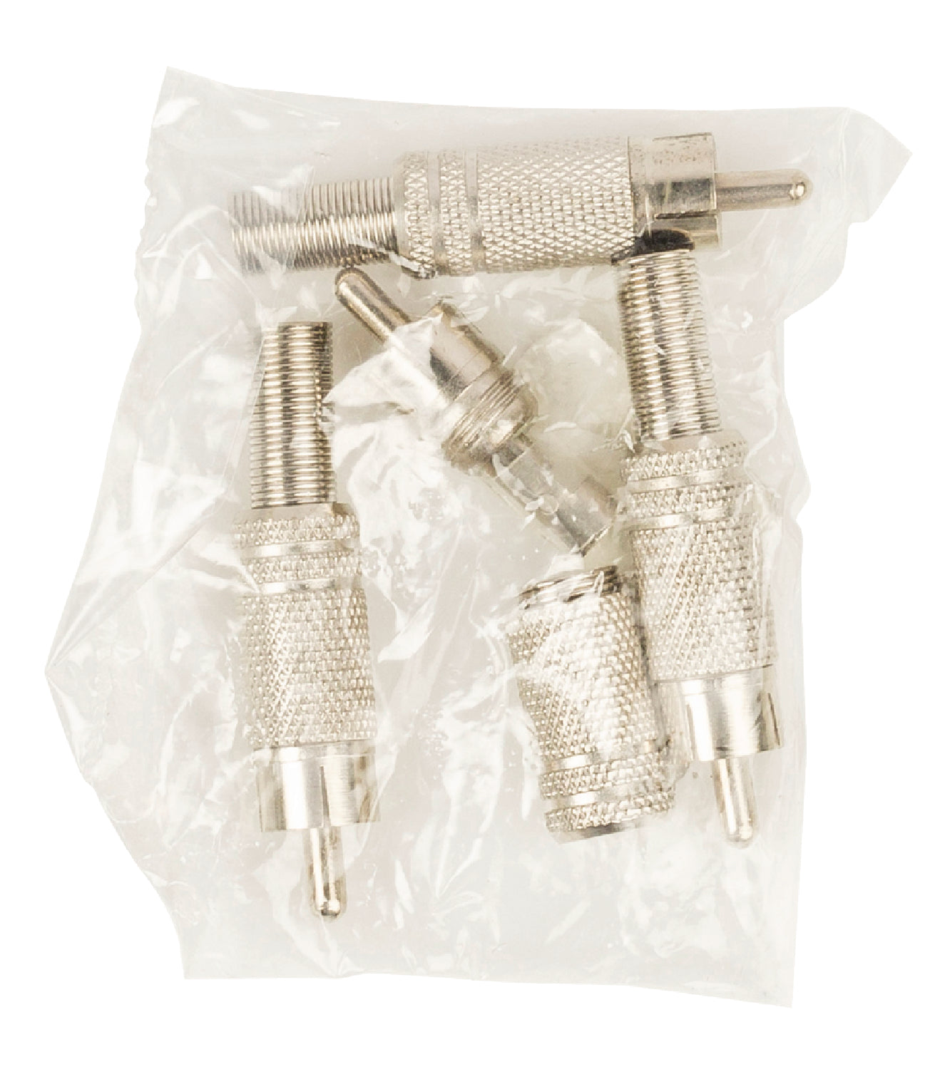 Valueline Cinch RCA Metall Silber