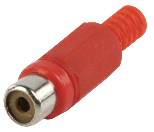 Valueline Cinch RCA Buchse PVC Rot
