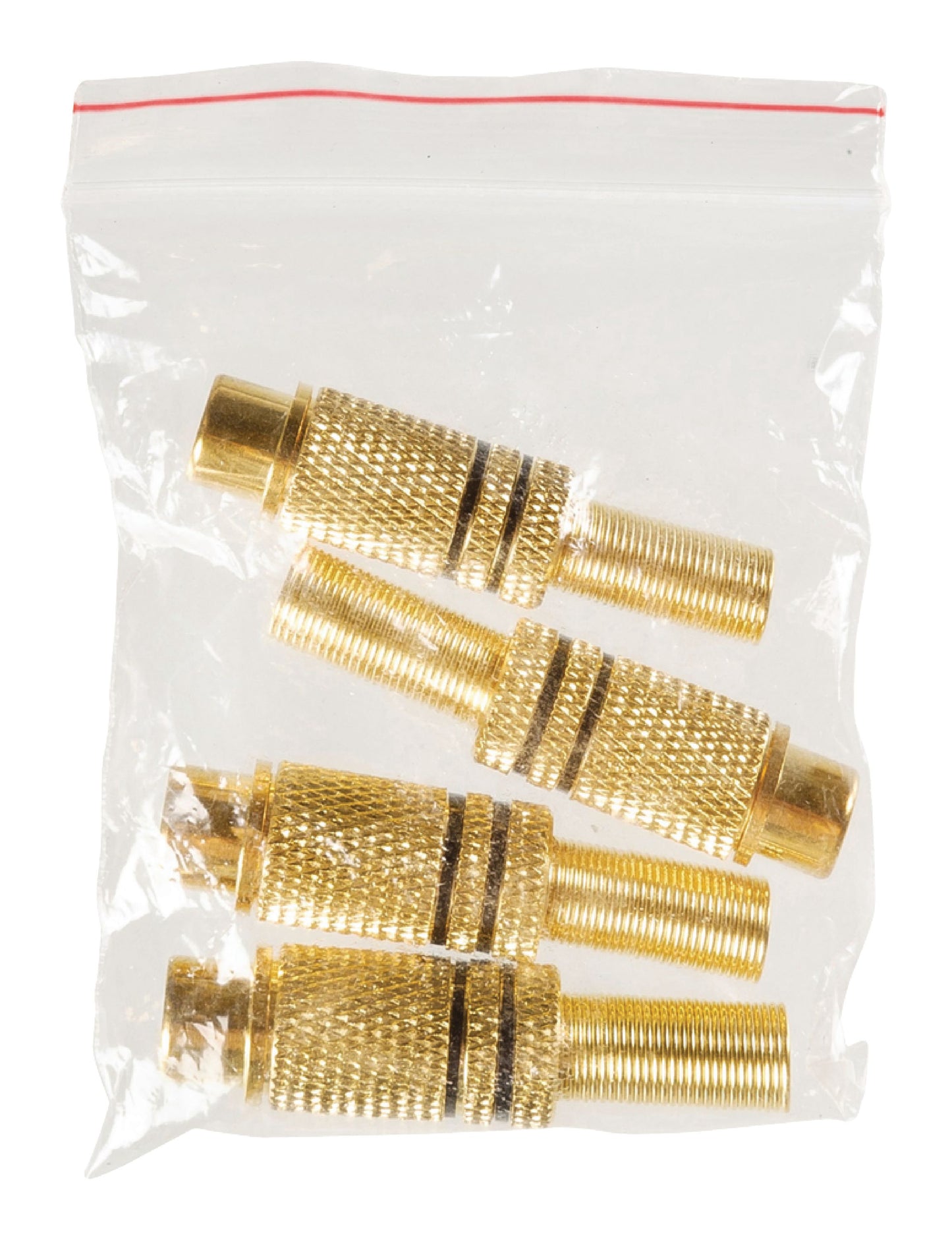 Valueline Cinch RCA Buchse Metall Gold/Schwarz
