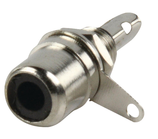 Valueline Cinch RCA Metall Silber/Schwarz