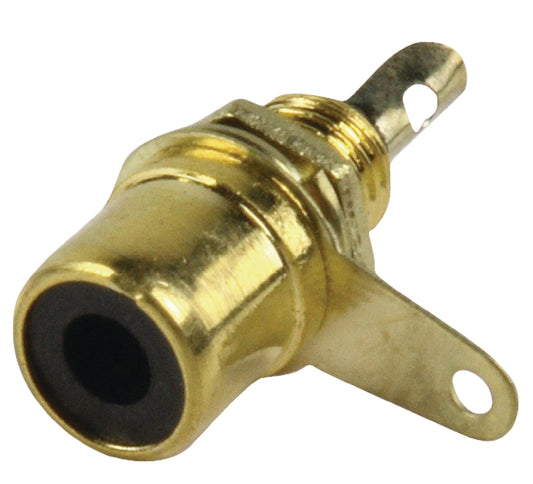 Valueline Cinch RCA Buchse Metall Gold