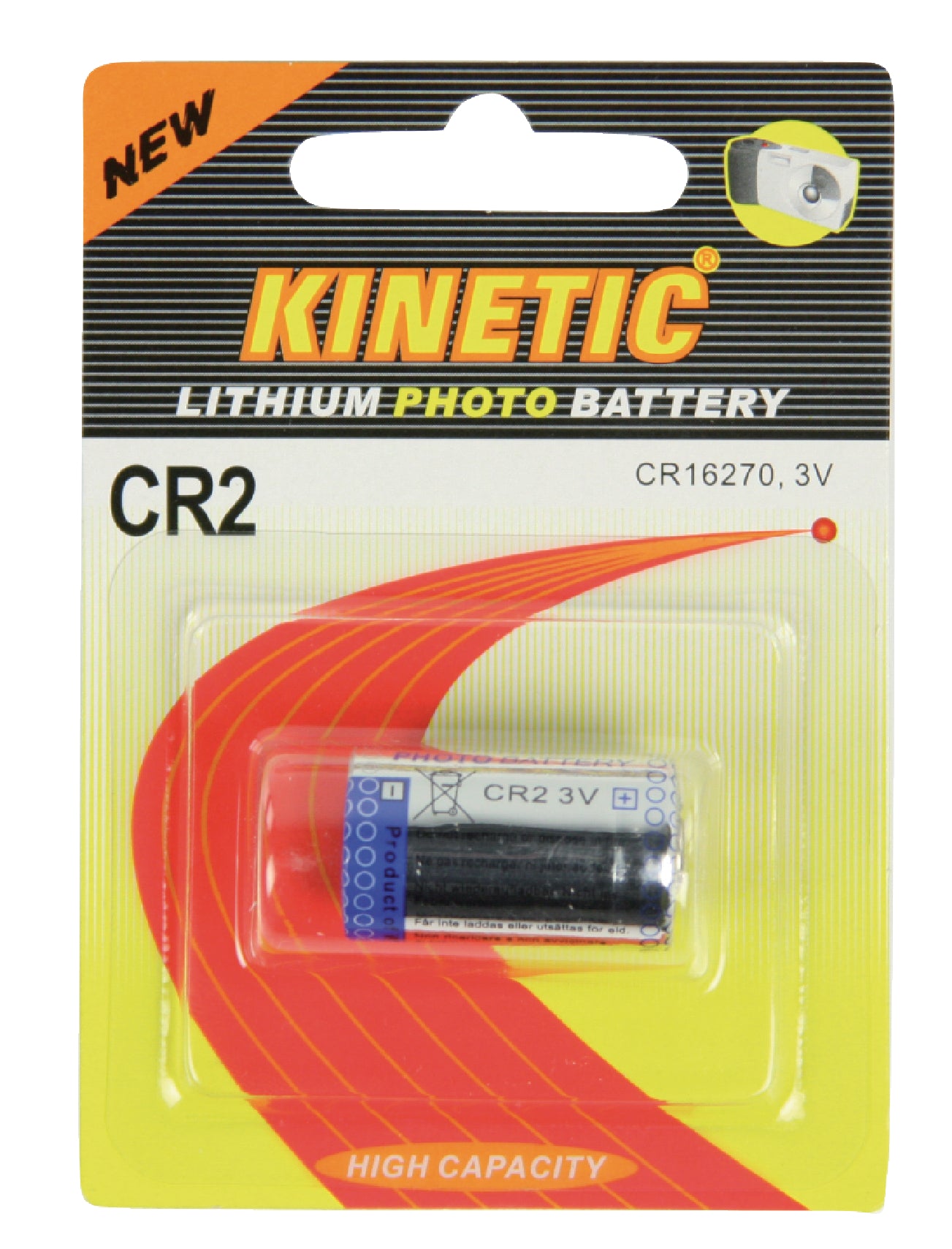 Kinetic Lithium-Batterie CR2 3 V 1-Blister