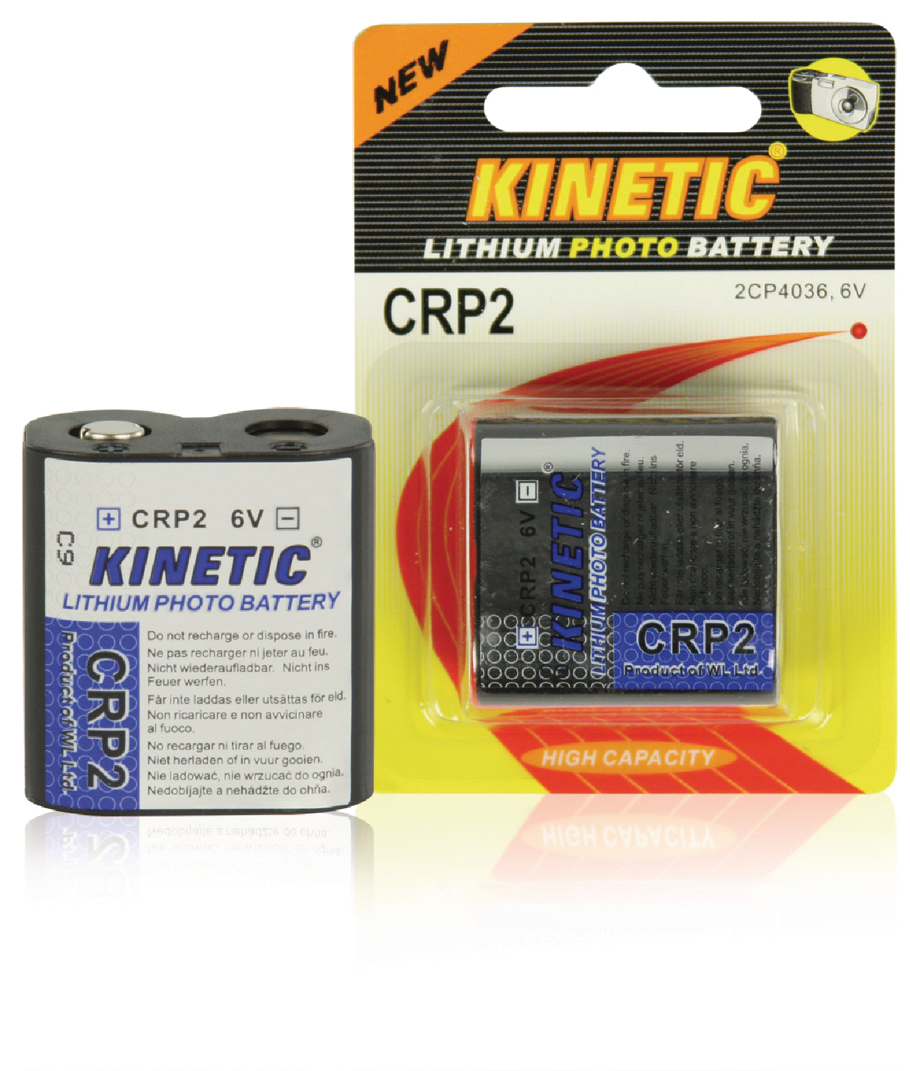 Kinetic Lithium Batterie CR-P2 6 V 1-Blister