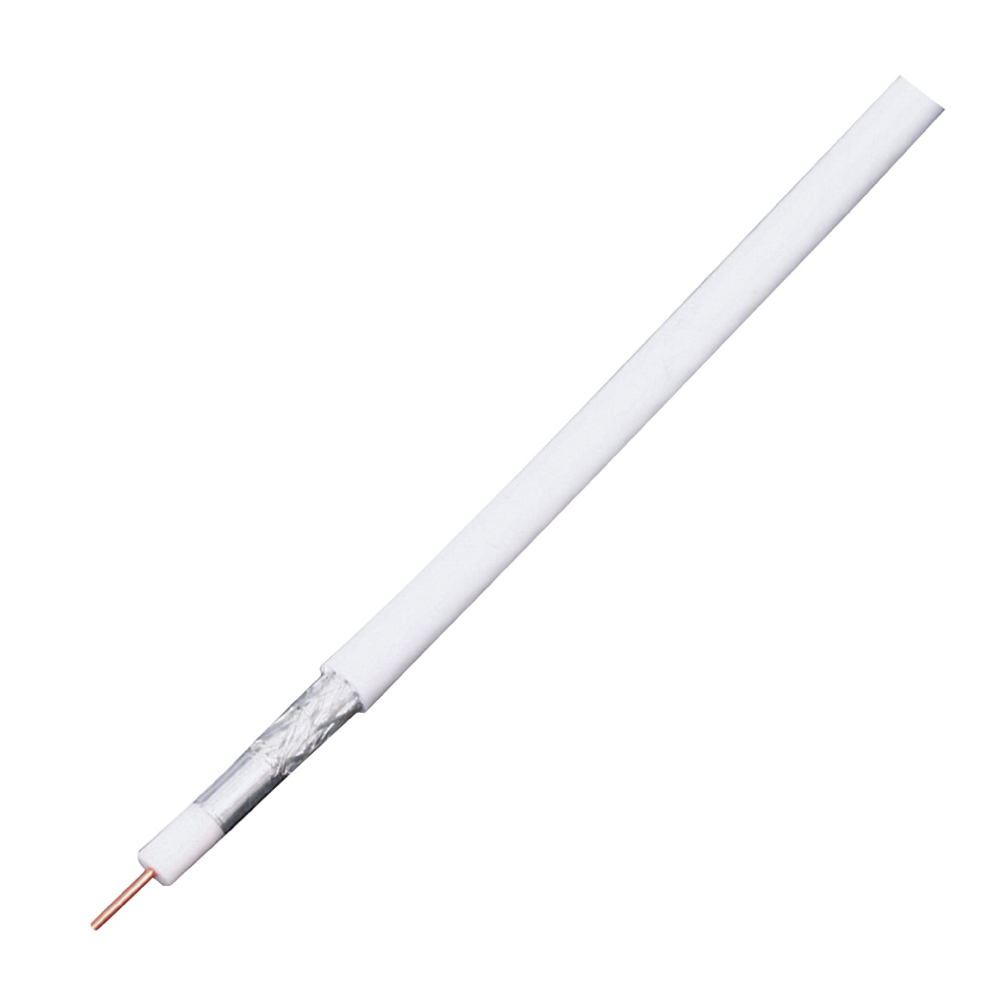 Valueline Antennenkabel auf Rolle KOKA 799 6.8 mm 100 m Weiss