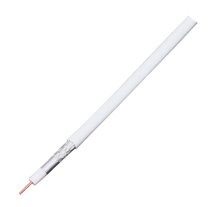 Valueline Antennenkabel auf Rolle KOKA 799 6.8 mm 100 m Weiss